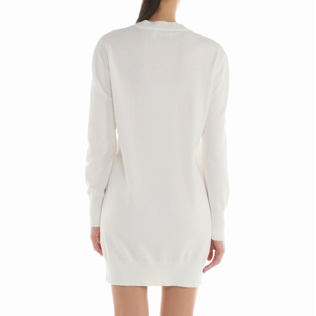 Женское платье MO5CH1NO JEANS, Артикул 0497, белый | 3810313. Ракурс 4