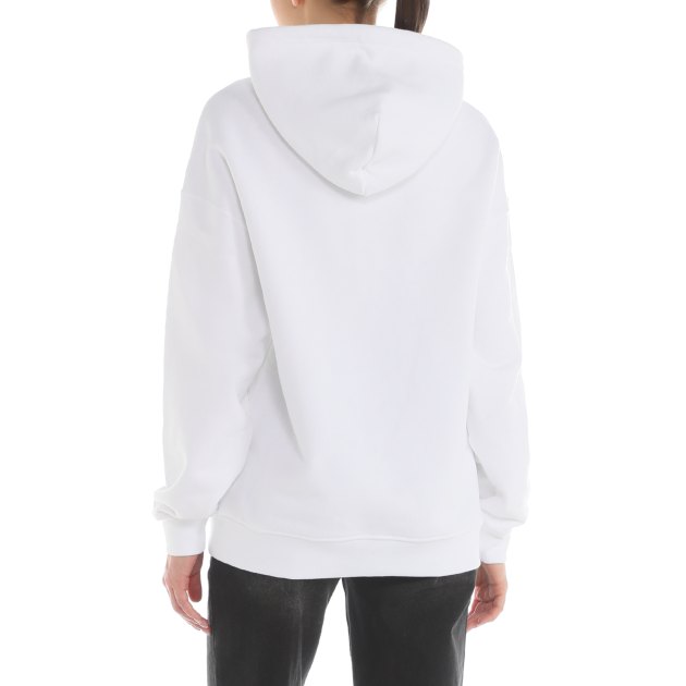 Женское худи MO5CH1NO JEANS, Артикул 1713, белый | 3810334. Ракурс 4