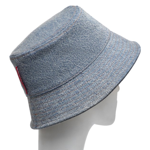 Женская панама из денима MO5CH1NO JEANS, Артикул 3603, синий | 3810339. Ракурс 5