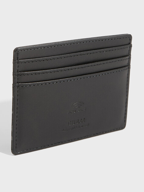 Мужской картхолдер GUESS MITO CARD CASE, Артикул SMVELELEA25, черный | 3810828. Ракурс 3