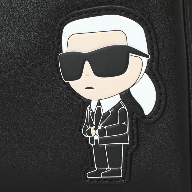 Женская сумка с ручкой KARL LAGERFELD, Артикул 230W3042(K), черный | 3810857. Ракурс 4