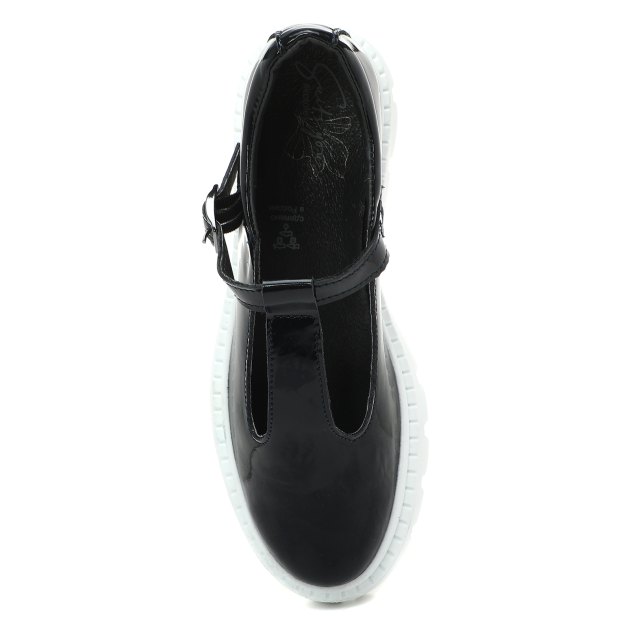 Детские туфли КОТОФЕЙ, Артикул 732360-22, темно-синий | 3810947. Ракурс 2