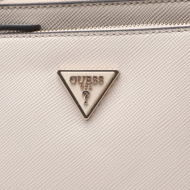 Кросс-боди GUESS NOELLE DBL POUCH CROSSBODY, Артикул HWZG7879710, серовато-бежевый | 3811214. Ракурс 4