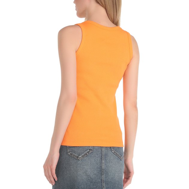 Женская майка CALZETTI KATERINA-2, Артикул KATERINA-2, апельсиновый | 3815066. Ракурс 2