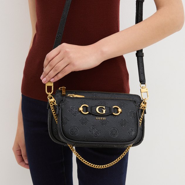 GUESS IZZY PEONY DBL POUCH XBODY HWPD9209710 3815238