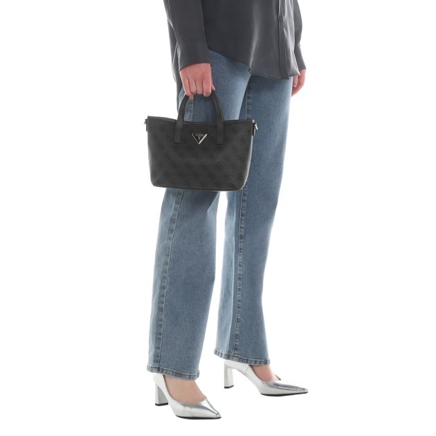 Женский тоут GUESS LATONA MINI TOTE, Артикул HWSG9211750, темно-серый | 3815280. Ракурс 8