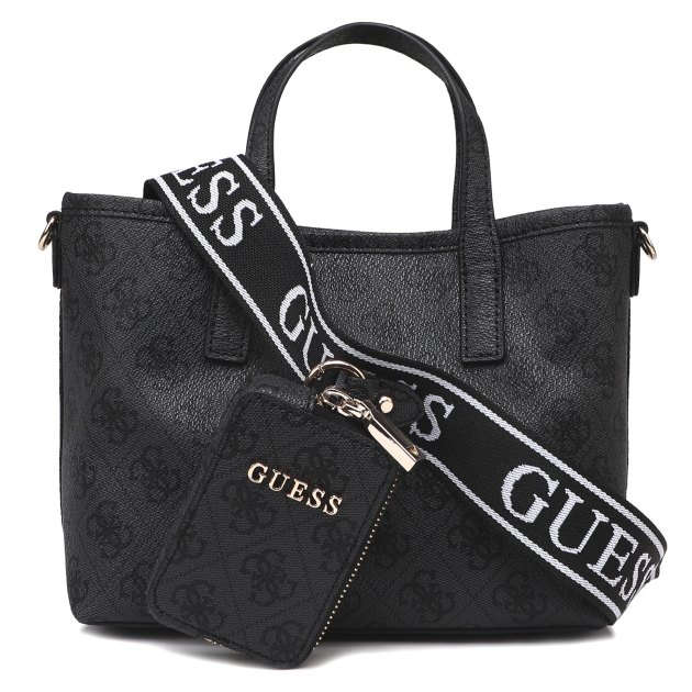 Женский тоут GUESS LATONA MINI TOTE, Артикул HWSG9211750, темно-серый | 3815280. Ракурс 3