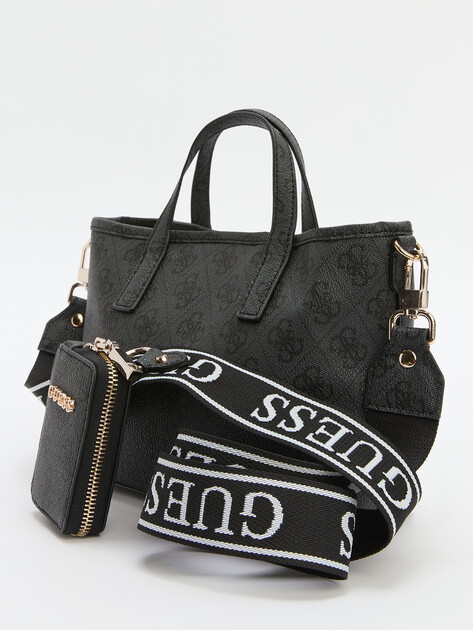 Женский тоут GUESS LATONA MINI TOTE, Артикул HWSG9211750, темно-серый | 3815280. Ракурс 5