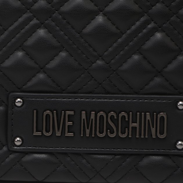 Женская сумка на плечо LOVE MOSCHINO QUILTED BAG, Артикул JC4014PP SS24, черный | 3815396. Ракурс 5