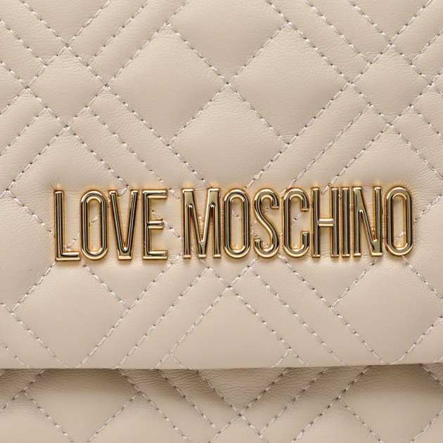Клатч LOVE MOSCHINO SMART DAILY BAG, Артикул JC4097PP, молочно-бежевый | 3815464. Ракурс 4