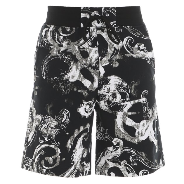 Мужские шорты VERSACE JEANS COUTURE, Артикул 76GAD3B0, черный | 3818651. Ракурс 2