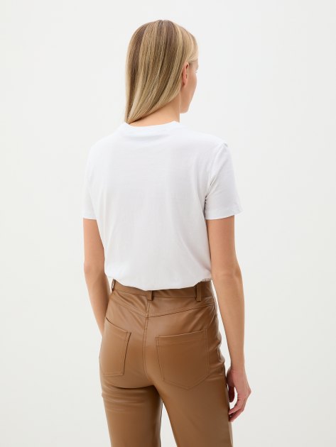 Женская футболка JUST CAVALLI, Артикул 76PAHG05, белый | 3819769. Ракурс 4