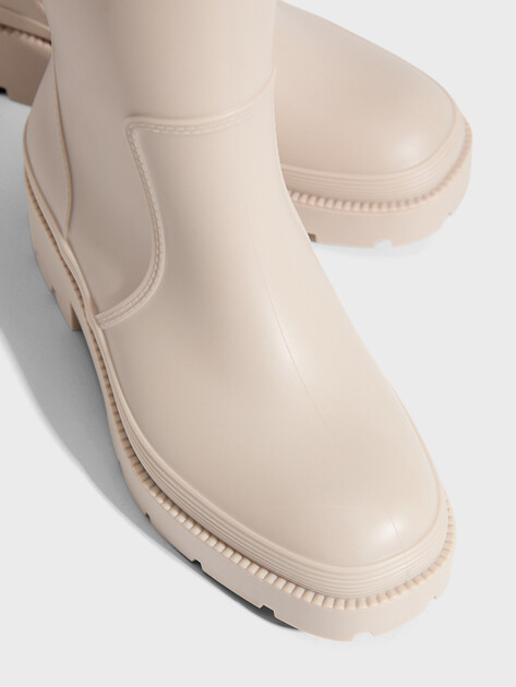Женские резиновые сапоги TENDANCE, Артикул G3-3F2303033, молочно-бежевый | 3820008. Ракурс 3