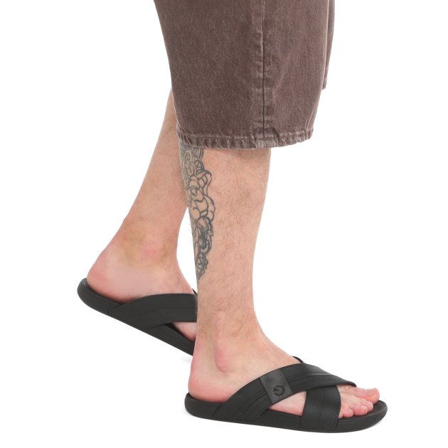 Мужские сланцы CARTAGO DAKAR SLIDE AD, Артикул 11606, черный | 3823729. Ракурс 4