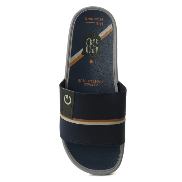 Мужские сланцы CARTAGO DETROIT CASPEA, Артикул 12096, темно-синий | 3823811. Ракурс 2