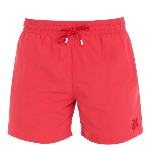 Мужские купальные шорты с проявляющимся рисунком MAISON DAVID, Артикул MLS230425, красный | 3824002. Ракурс 4