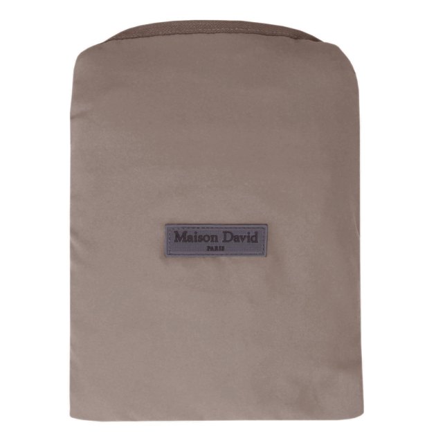 Мужские купальные шорты с проявляющимся рисунком MAISON DAVID, Артикул MLS230425, серо-коричневый | 3824007. Ракурс 6