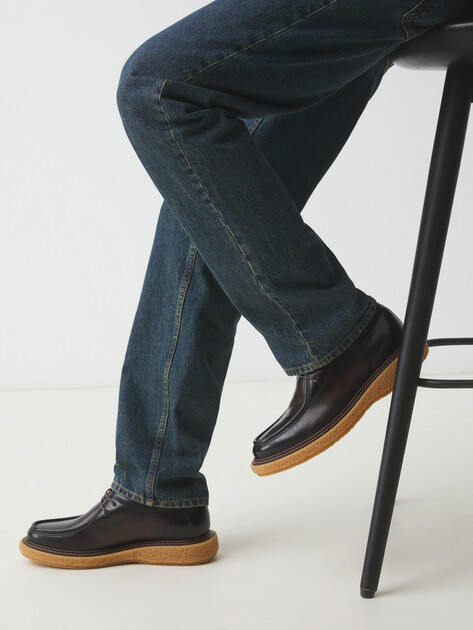 Мужские полуботинки TENDANCE, Артикул TTFY2529A-01, темно-коричневый | 3825517. Ракурс 2