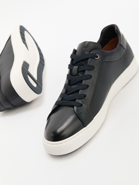 Мужские кеды TENDANCE, Артикул TTFY2396A-02, темно-синий | 3825535. Ракурс 6