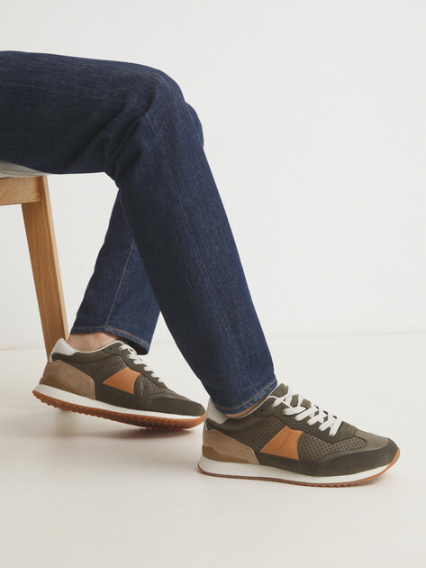 Мужские кроссовки TENDANCE, Артикул TTFY2397A-01, хаки | 3825538. Ракурс 2