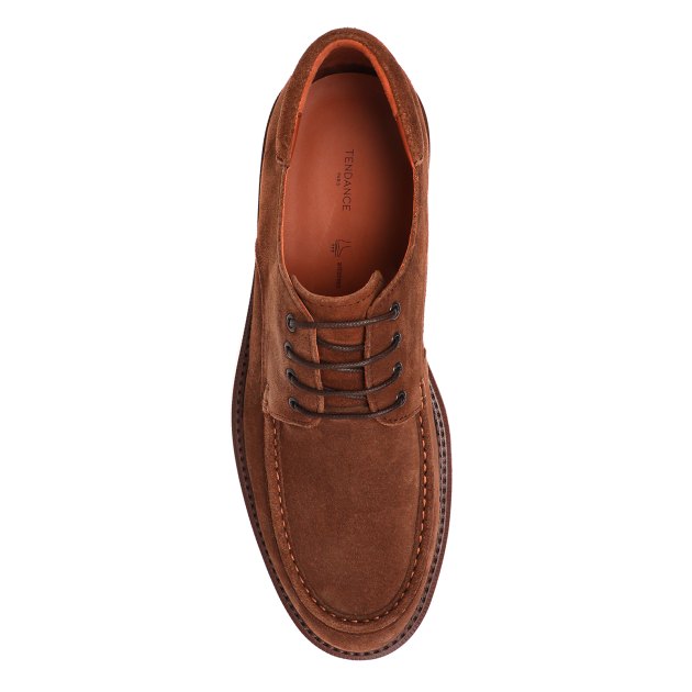 Мужские дерби TENDANCE, Артикул TTBY086-23, коричневый | 3825592. Ракурс 2