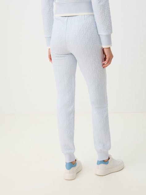 Женские брюки GUESS CHERI LONG PANT, Артикул V4RB08KBSL0, светло-серый | 3827648. Ракурс 4