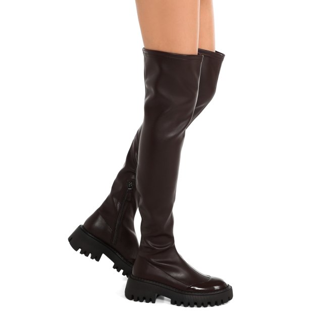 Ботфорты TENDANCE, Артикул CLF682T-04, темно-коричневый | 3828820. Ракурс 4