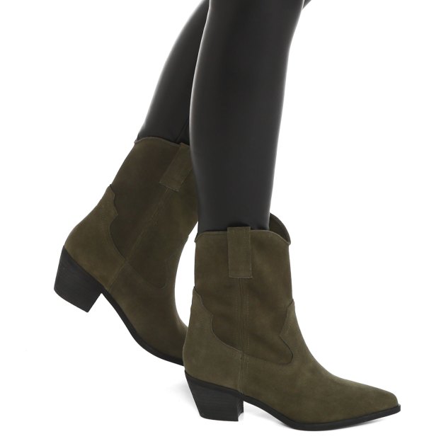 Казаки TENDANCE, Артикул CLF635K-01, хаки | 3828827. Ракурс 5