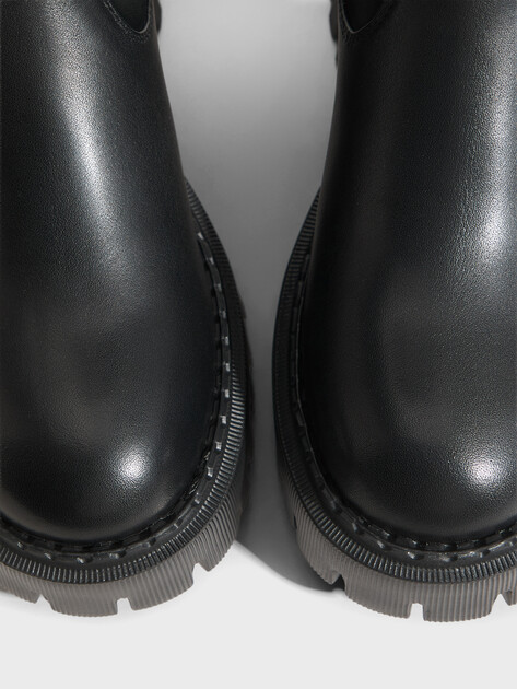Женские ботфорты TENDANCE, Артикул CLF682T-02, черный | 3828865. Ракурс 4