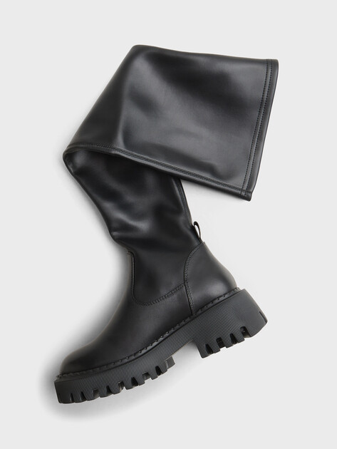 Женские ботфорты TENDANCE, Артикул CLF682T-02, черный | 3828865. Ракурс 5