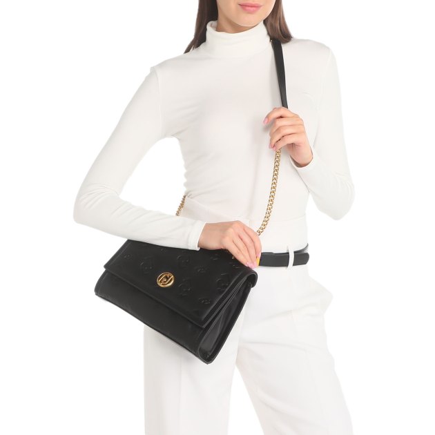 Женская сумка через плечо LIU∙JO, Артикул AF3048E0006, черный | 3830968. Ракурс 1