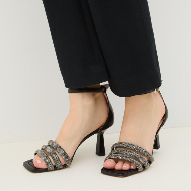Босоножки TENDANCE, Артикул RL707-1, черный | 3830998. Ракурс 6 Босоножки TENDANCE, Артикул RL707-1, черный | 3830998. Ракурс 6