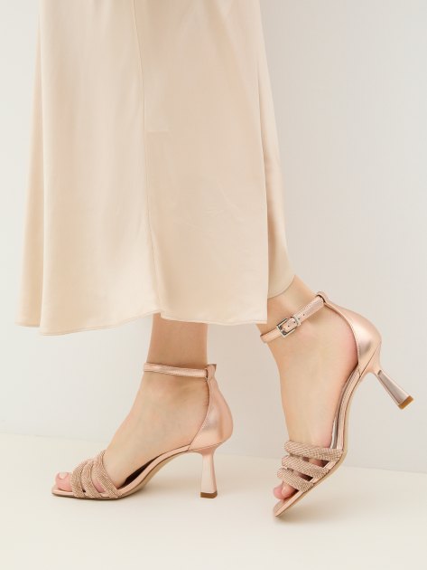 Босоножки TENDANCE, Артикул RL707-1, золотой | 3830999. Ракурс 2 Босоножки TENDANCE, Артикул RL707-1, золотой | 3830999. Ракурс 2