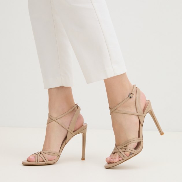 Босоножки TENDANCE, Артикул RL708-1, бежево-серый | 3831006. Ракурс 6