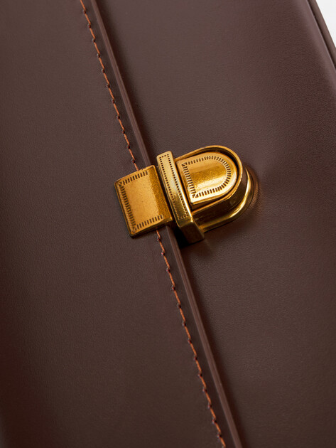 Женская сумка  TENDANCE, Артикул WLV22-670, темно-коричневый | 3832693. Ракурс 4