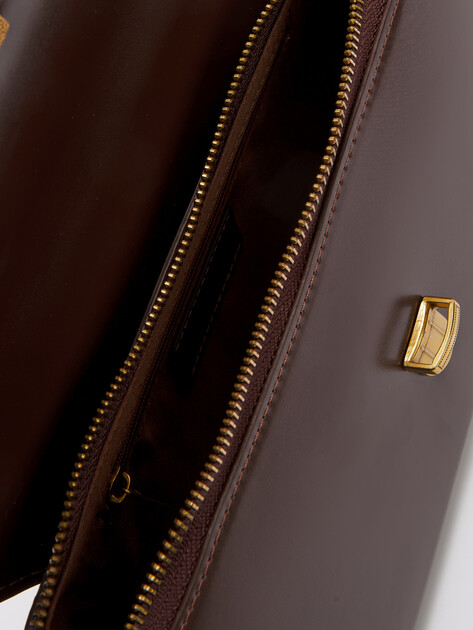 Женская сумка  TENDANCE, Артикул WLV22-670, темно-коричневый | 3832693. Ракурс 6