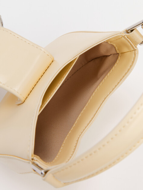 Женская сумка с ручкой TENDANCE, Артикул WLV22-706, бледно-желтый | 3832751. Ракурс 5