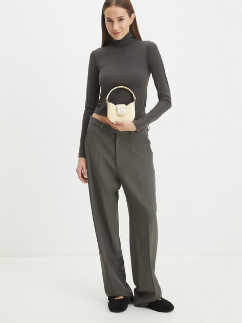 Женская сумка с ручкой TENDANCE, Артикул WLV22-706, бледно-желтый | 3832751. Ракурс 6