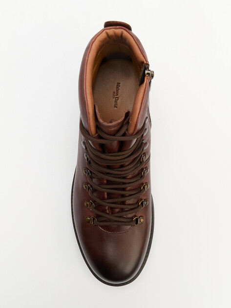 Мужские ботинки MAISON DAVID, Артикул TMH3019F-5, бордовый | 3833084. Ракурс 5 Мужские ботинки MAISON DAVID, Артикул TMH3019F-5, бордовый | 3833084. Ракурс 5