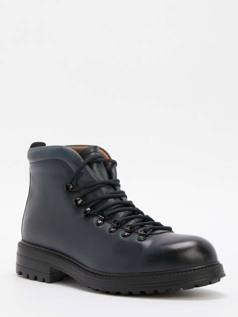 Мужские ботинки MAISON DAVID, Артикул TMH3019F-1, темно-синий | 3833092. Ракурс 3