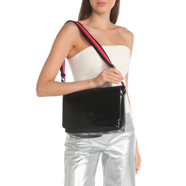 Женская сумка через плечо LIU∙JO, Артикул AF3343E0132, черный | 3836397. Ракурс 1