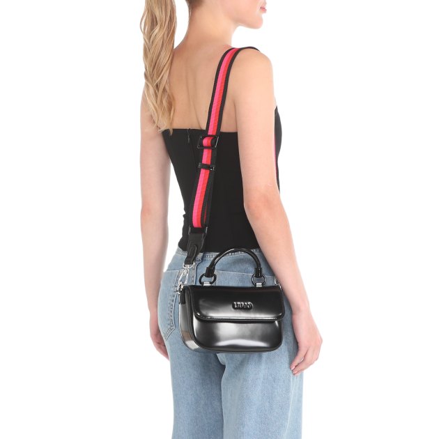 Женская сумка  LIU∙JO, Артикул AF3353E0132, черный | 3836400. Ракурс 6