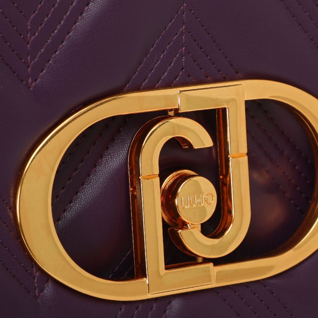 Женская сумка на плечо LIU∙JO, Артикул AF3413E0426, темно-фиолетовый | 3836418. Ракурс 4