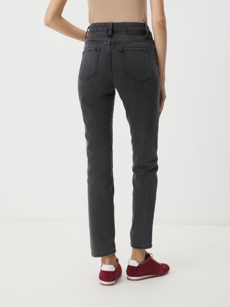 Женские джинсы мом MAISON DAVID, Артикул XS-038-2, темно-серый | 3836491. Ракурс 4