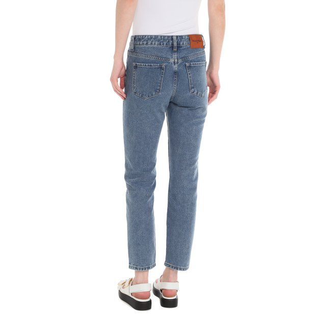 Женские джинсы мом MAISON DAVID, Артикул XS-038-2, серо-синий | 3836493. Ракурс 2