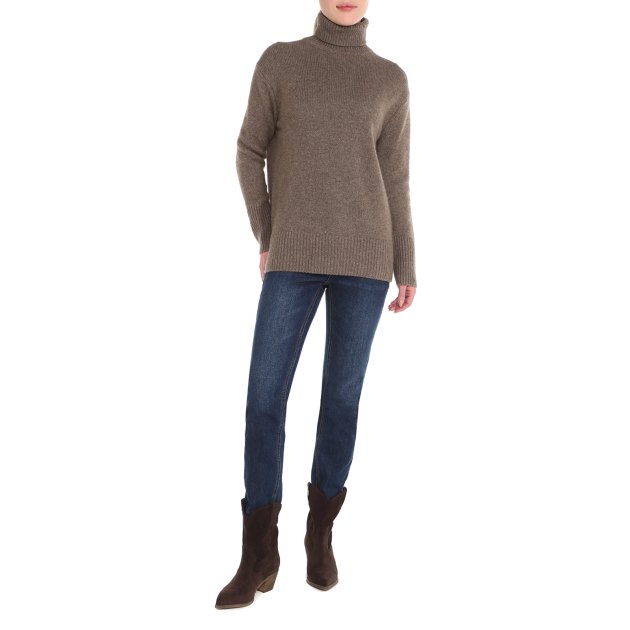 Женские джинсы мом MAISON DAVID, Артикул XS-097-3, синий | 3836507. Ракурс 6