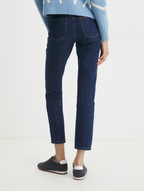 Женские джинсы мом MAISON DAVID, Артикул XS-097-3, синий | 3836507. Ракурс 4