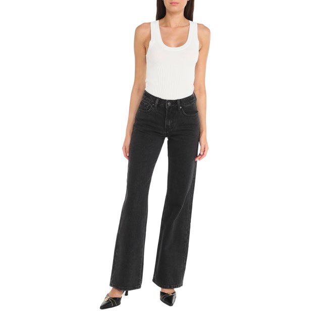 Женские прямые джинсы MAISON DAVID, Артикул XS-066, серый | 3836514. Ракурс 7