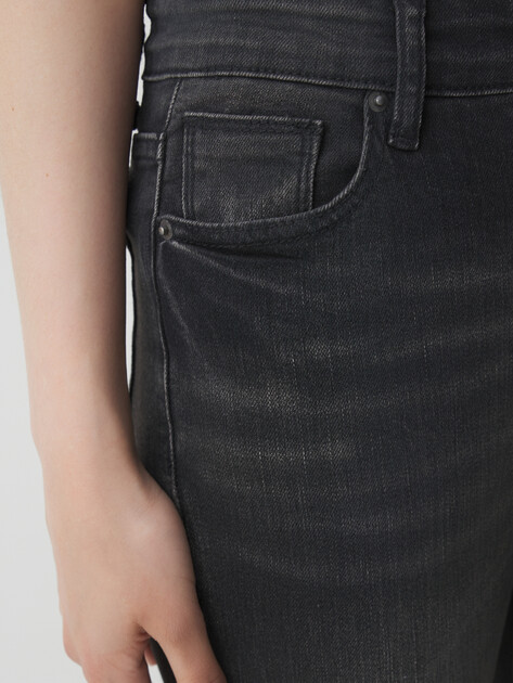 Женские джинсы клеш MAISON DAVID, Артикул XS046/KF051-2, темно-серый | 3836534. Ракурс 3