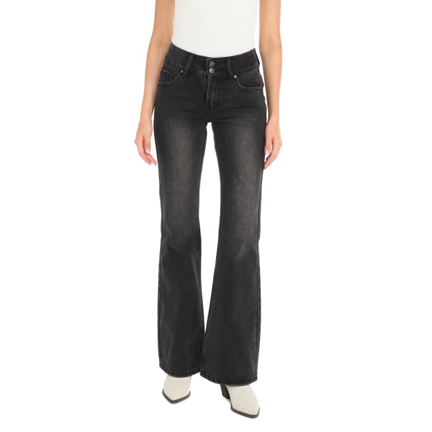 Женские джинсы клеш MAISON DAVID, Артикул 23c100/KF056-2, темно-серый | 3836545. Ракурс 6